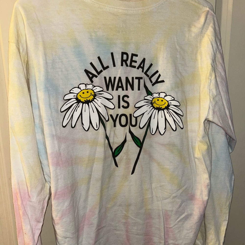 By Samii Ryan 
All I really want is you 
Long sleeve t 
Size medium